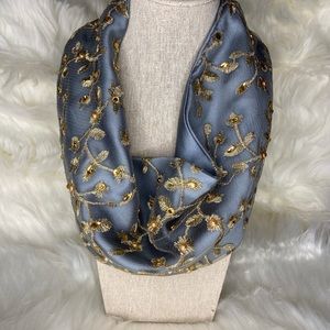 Glam necklace scarf